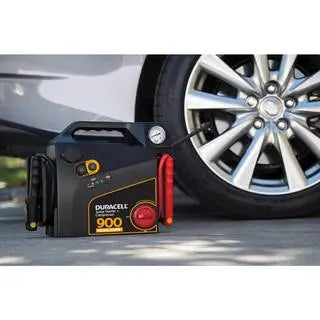 Duracell 900 Amp Peak Emergency Jump Starter with Compressor DRJS30C