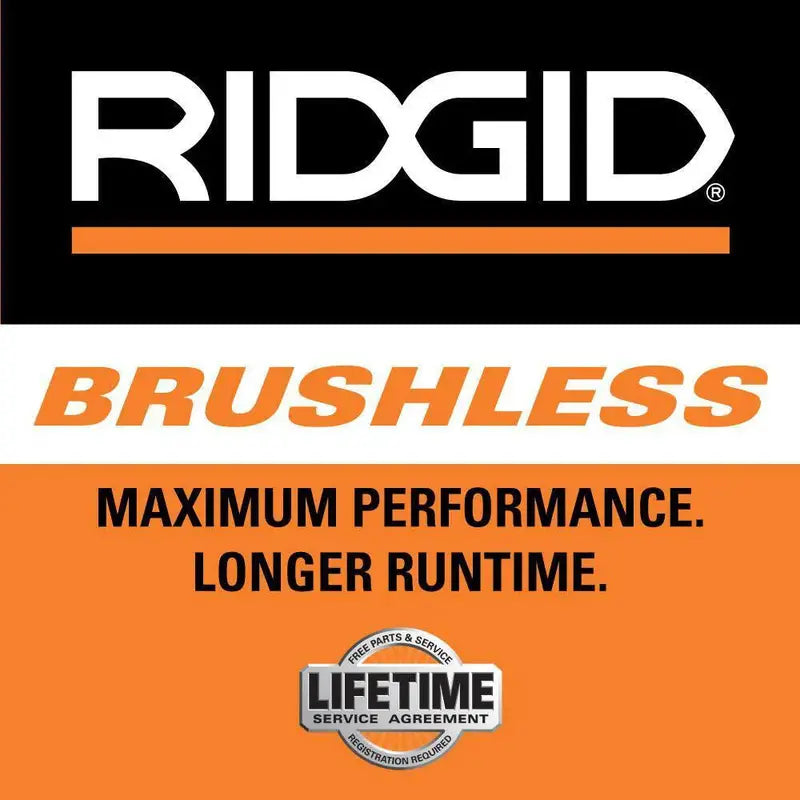 RIDGID Cordless Brad and Finish Nailer Combo Kit  18V Brushless System with Battery &amp; Charger