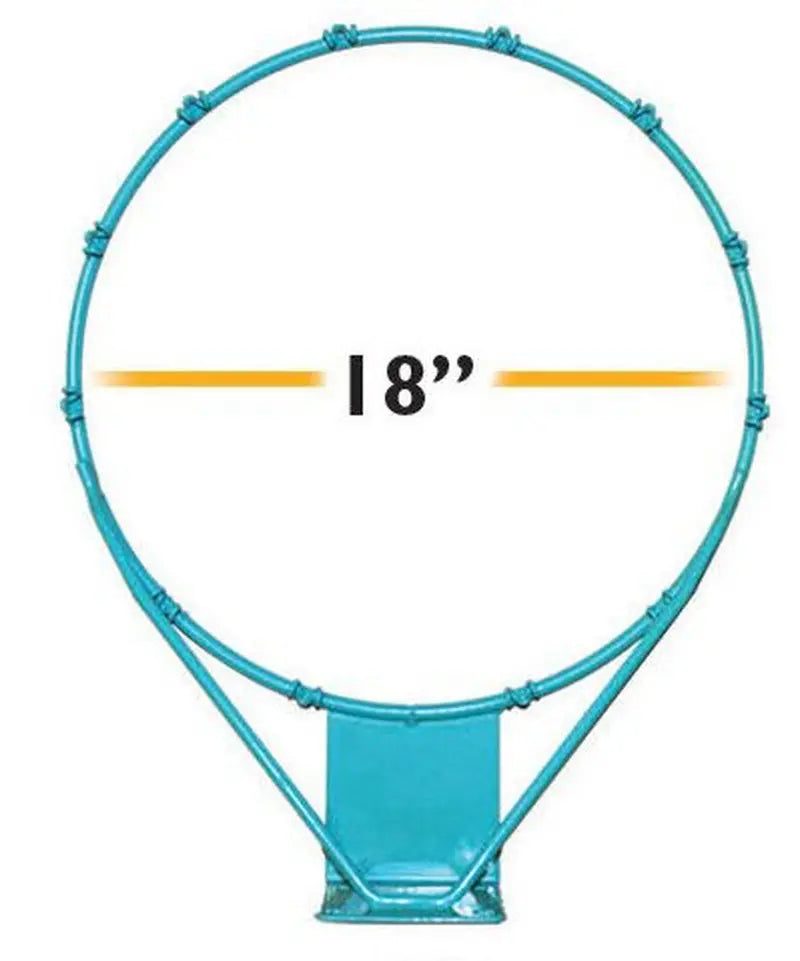 Dunn Rite Splash & Shoot Adjustable Basketball Set  Backyard Hoop System