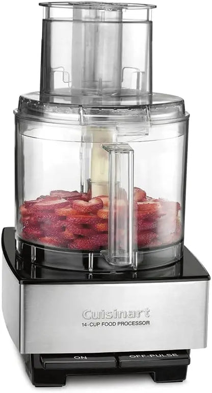 Cuisinart 14-Cup Food Processor with Stainless Steel Blades for Chopping, Mincing, and Pureeing