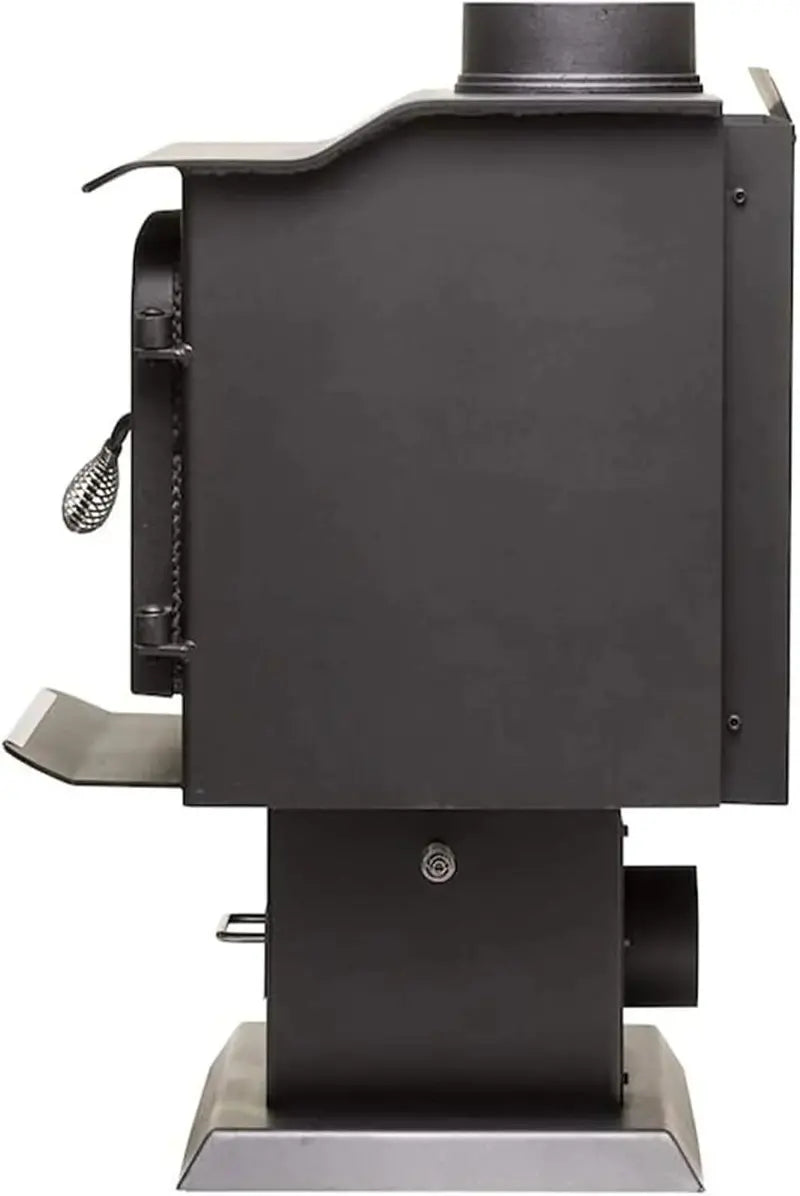Ashley Hearth AW1120E-P EPA-Certified Wood Stove  68,000 BTU Output, Pedestal Base, Heats Up to 1,200 Sq. Ft.