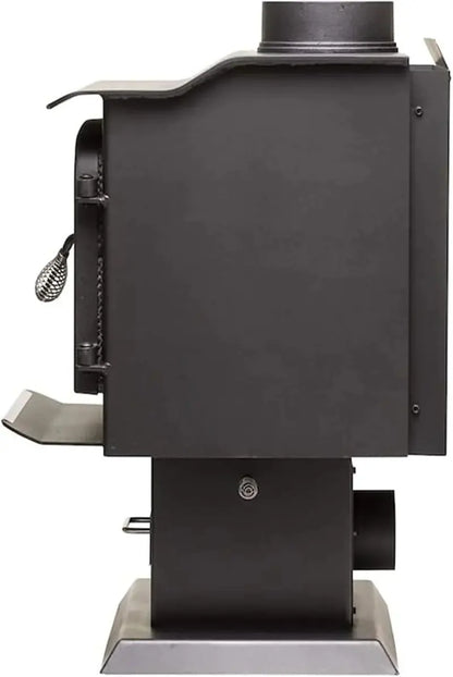 Ashley Hearth AW1120E-P EPA-Certified Wood Stove  68,000 BTU Output, Pedestal Base, Heats Up to 1,200 Sq. Ft.