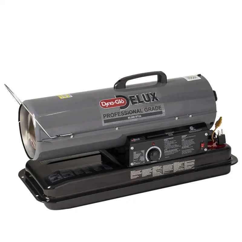 Delux 80,000 BTU Portable Kerosene Forced-Air Heater  Indoor/Outdoor Use
