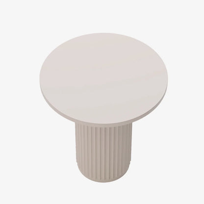 Table d'appoint ronde cannel e