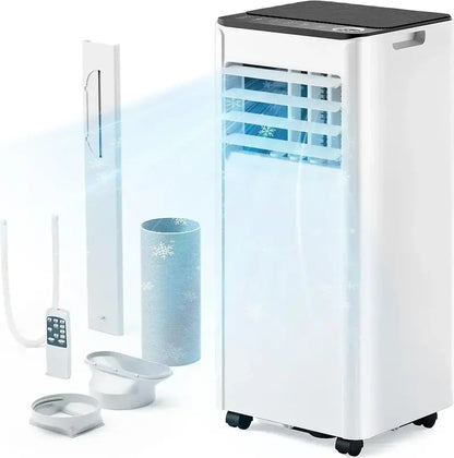 EUHOMY 8,000 BTU 4-in-1 Portable Air Conditioner for Rooms up to 350 Sq Ft