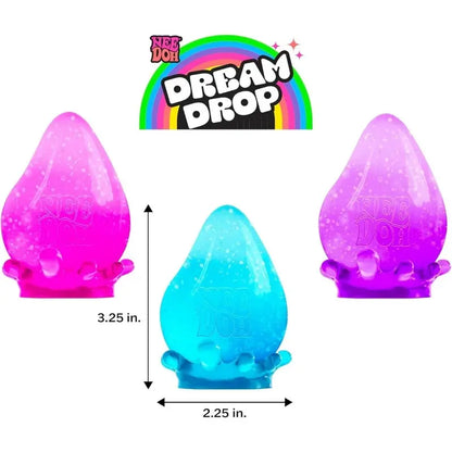 NeeDoh Dream Drop  Smooth 3-Pack Squeeze Sensory Set