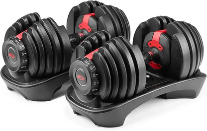BowFlex SelectTech 552 Space-Saving Adjustable Dumbbells (552.5 lbs)