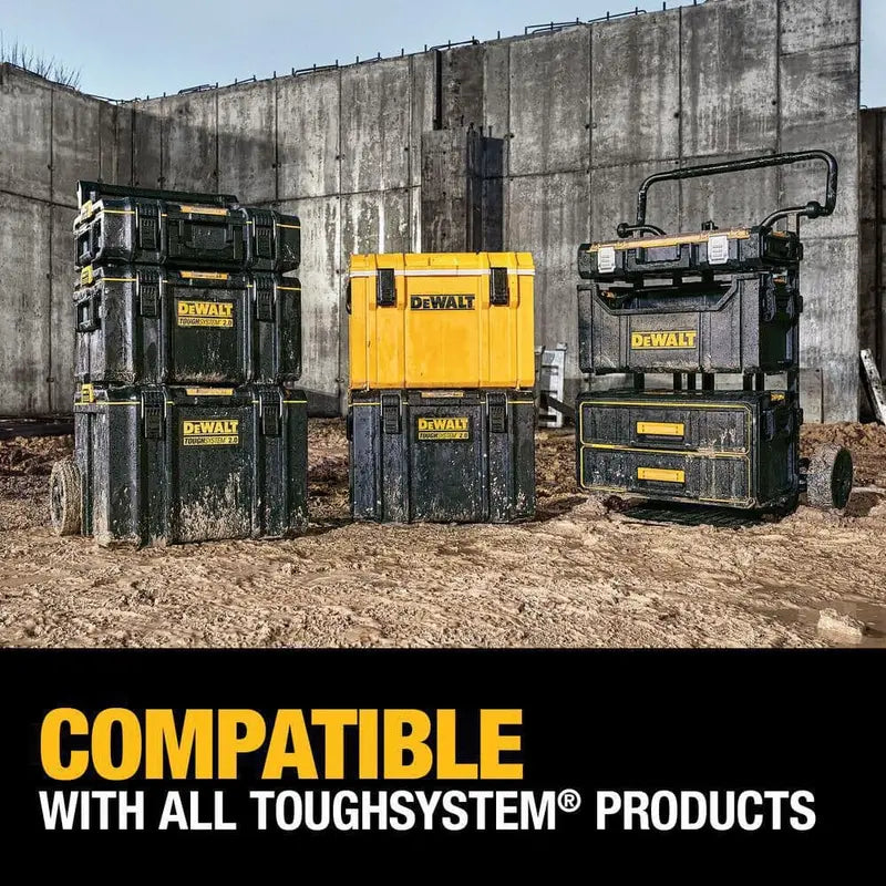 DEWALT TOUGHSYSTEM 2.0 24-Inch Modular Tower Storage System (3-Piece Kit)