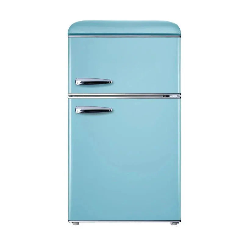 Retro-Style 3.1 Cu. Ft. Dual-Door Compact Refrigerator