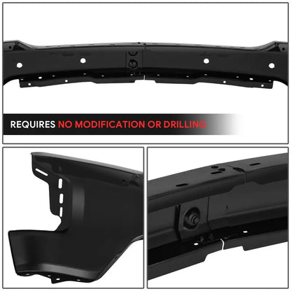 Modular Front Bumper for 20192021 Chevy Silverado 1500 & 2022 Limited  With Parking Sensor Cutouts