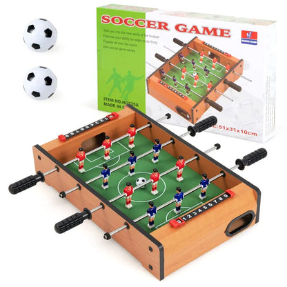 20-Inch Portable Foosball Table for Kids  Mini Soccer Game with Score Trackers
