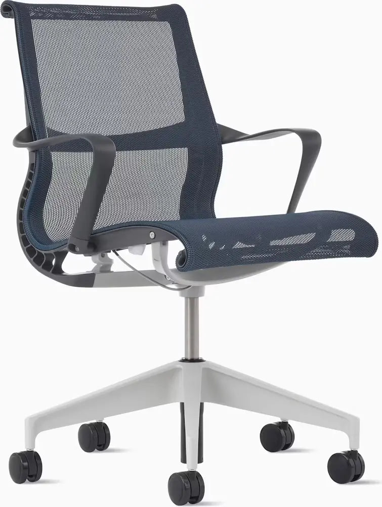 Setu Chair with Armrests  Flexible Kinetic Support &amp; Four-Way Adjustable Arms