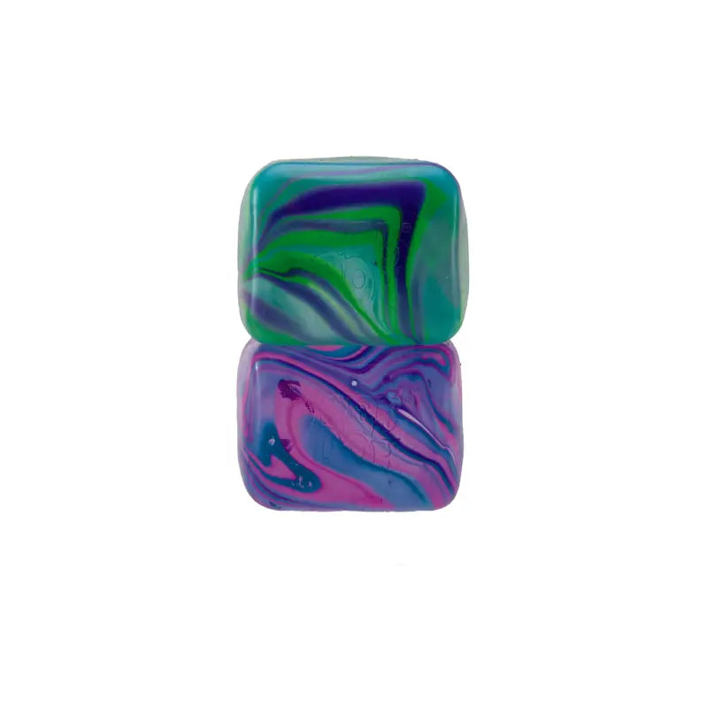 NeeDoh Nice Cube Swirl  Swirled Pattern Solid Squish Toy