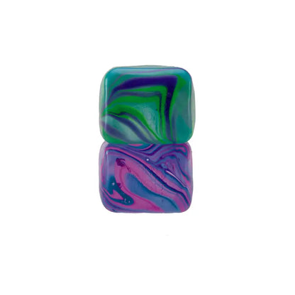NeeDoh Nice Cube Swirl  Swirled Pattern Solid Squish Toy