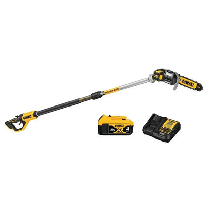 20V MAX XR Cordless 8-Inch Pole Saw Kit  Lightweight Tree Trimming System