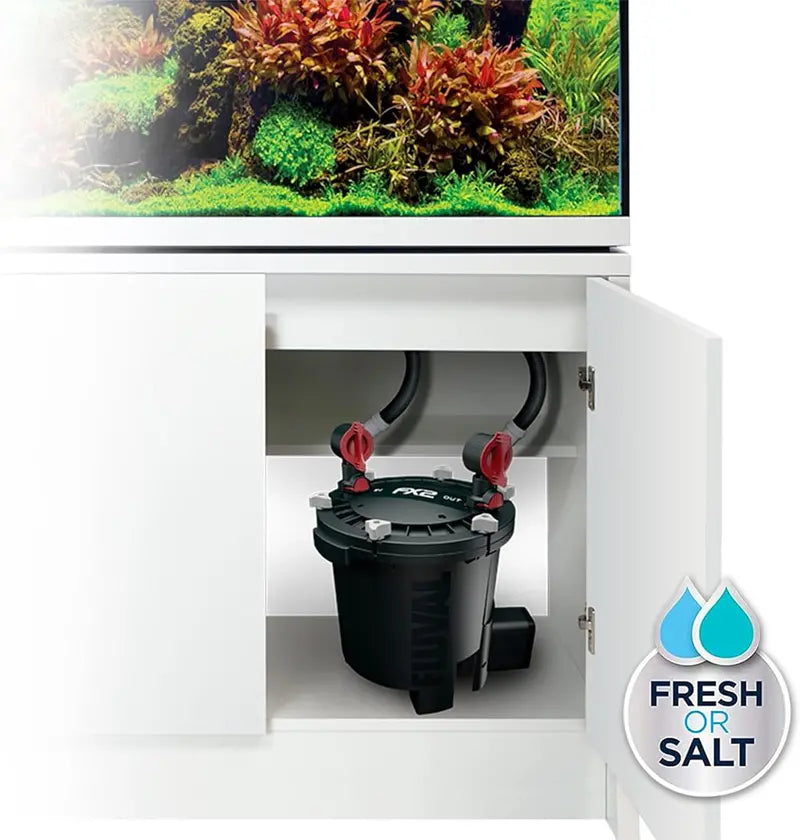 High-Capacity Canister Aquarium Filter for Tanks up to 400 Gallons