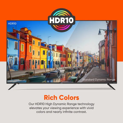 50  Class 4K UHD (2160P) LED Roku Smart TV HDR