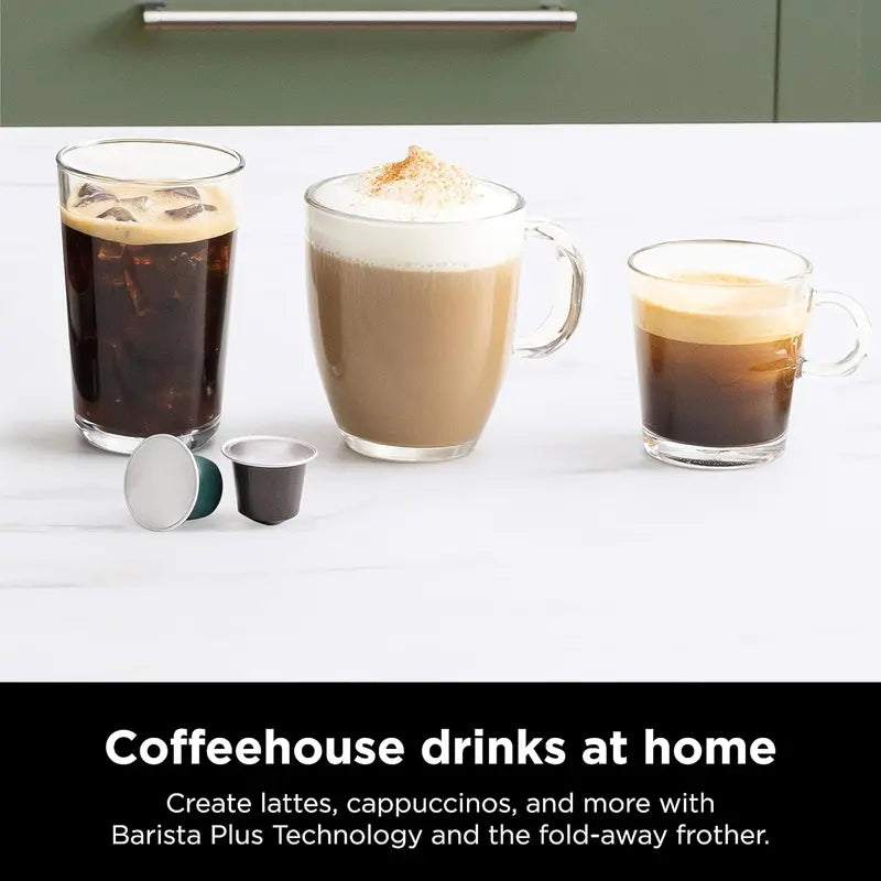 Ninja Espresso & Coffee Maker  3 Brew Styles, Single-Serve & Barista-Style System