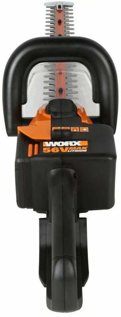 56V Cordless Hedge Trimmer  24″ x 22″ Brushless Model WG291
