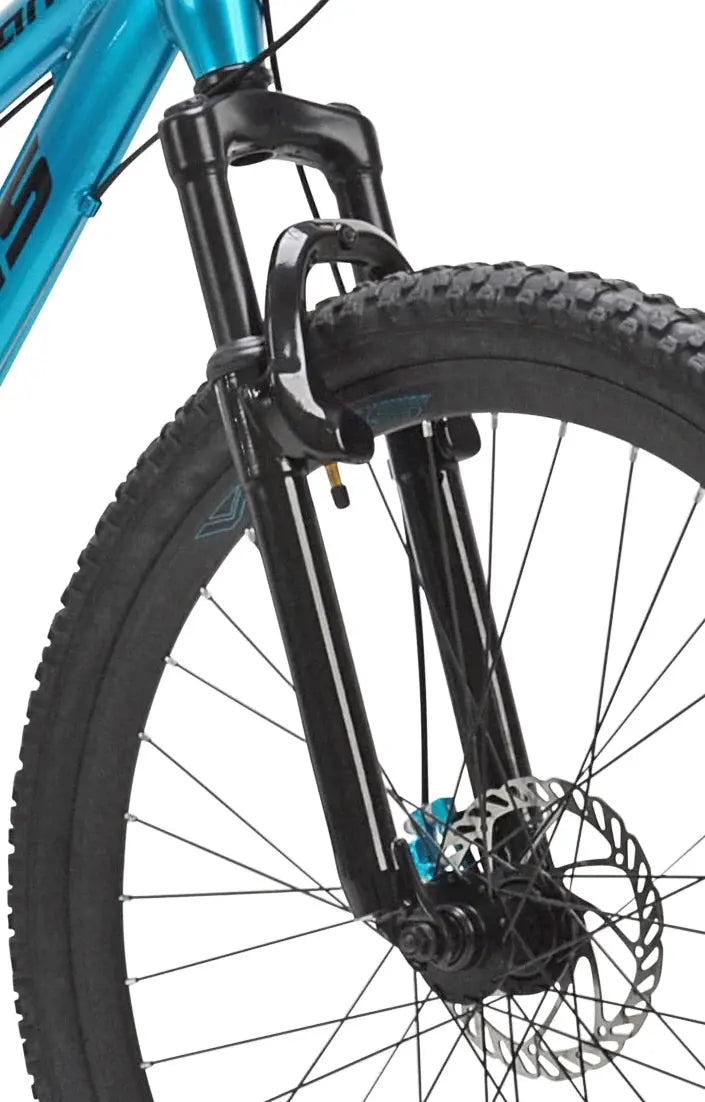 Genesis Serrano 27.5″ Women’s Mountain Bike  Comfort-Oriented Aluminum Frame, Blue Finish