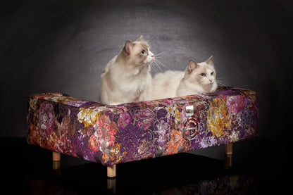 Canapé pour chat « Le Couture » Palace (Rose ou Bleu)