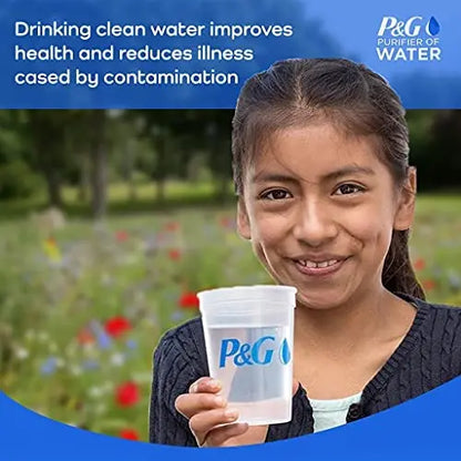 Procter & Gamble Purifier of Water Packets  240 Emergency Water Purification Tablets for Camping & Disasters