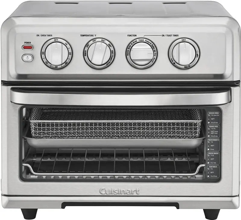 Cuisinart Air Fryer Toaster Oven with Grill  Stainless Steel Multi-Function Appliance