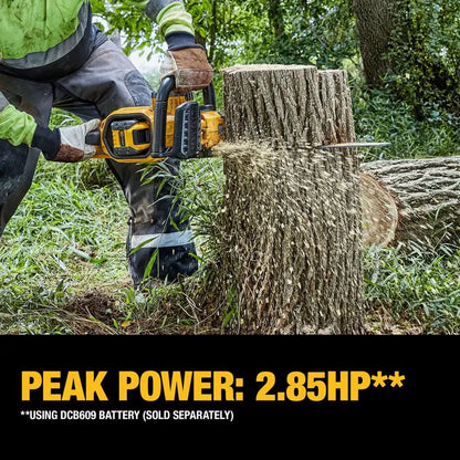 DEWALT 60V MAX Chainsaw 18″ Brushless Cordless Kit DCCS672X1 from DEWALT