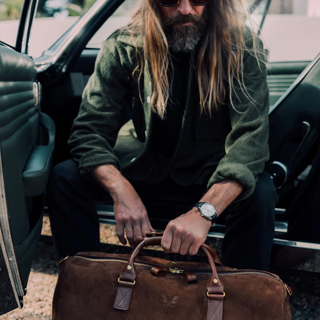 Suede Commuter - Tobacco Brown