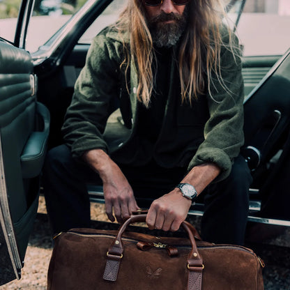 Suede Commuter - Tobacco Brown