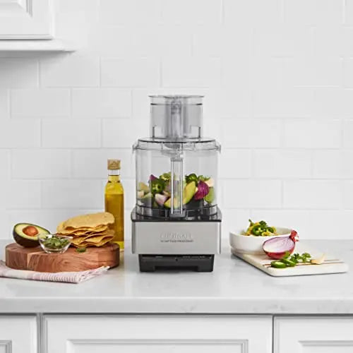 Cuisinart 14-Cup Food Processor with Stainless Steel Blades for Chopping, Mincing, and Pureeing