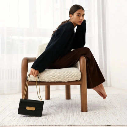 Alma - Cuir Box Noir