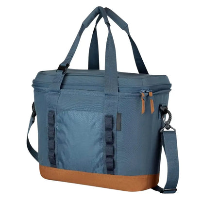 Leak-Proof Insulated Cooler Tote with Foldable, Space-Efficient Design