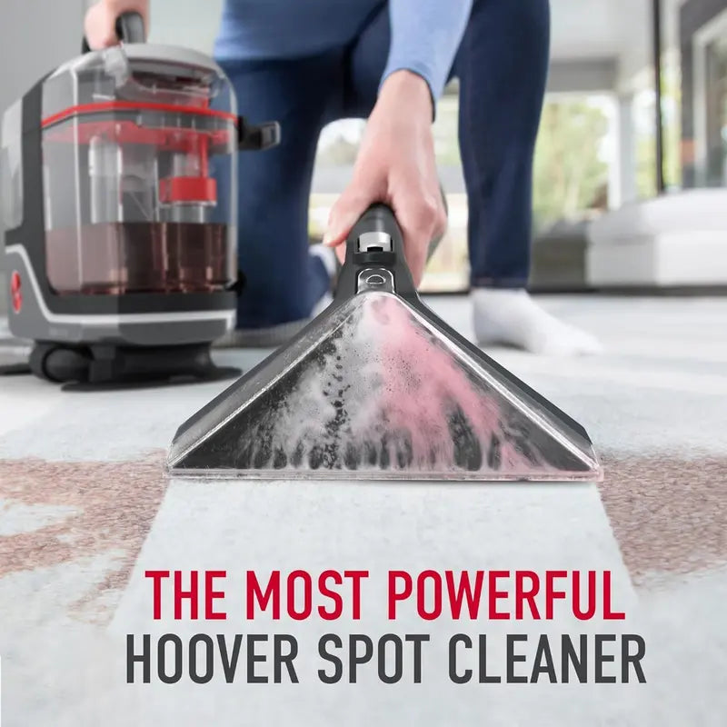 Hoover CleanSlate Plus Spot Cleaner  Portable Carpet & Upholstery Extractor with Multi-Tool Attachments