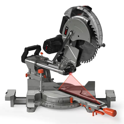 DWT 12-Inch Sliding Compound Miter Saw  Precision Cutting for Woodworking