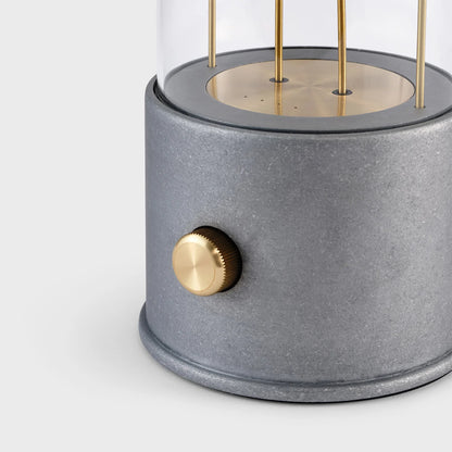 The Rugged Muse 1.0 Portable Lamp in Raw Aluminium - Set of 2