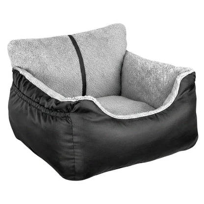 Lightweight 25-Lb Pet Booster Seat Designed for Front or Rear Vehicle Seating