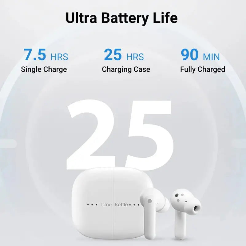 Timekettle M3 Translator Earbuds with ANC, 40-Language Support, 25-Hour Battery, Bluetooth, AI Technology