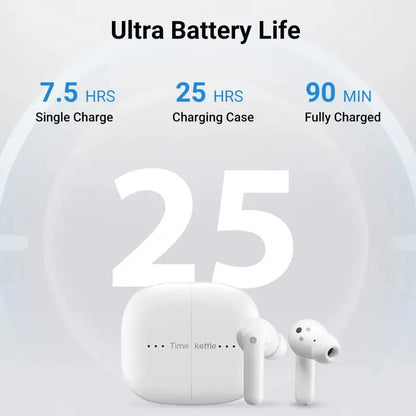 Timekettle M3 Translator Earbuds with ANC, 40-Language Support, 25-Hour Battery, Bluetooth, AI Technology