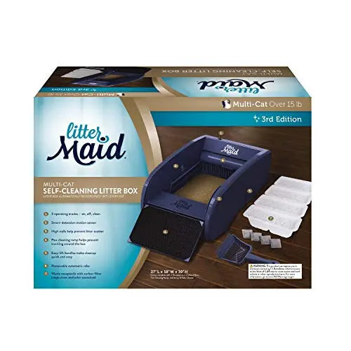 LitterMaid Multi-Cat Self-Cleaning Litter Box  Automatic Waste Removal System