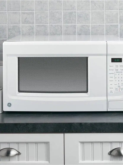 FT Countertop Microwave Oven  White, Compact Kitchen Appliance