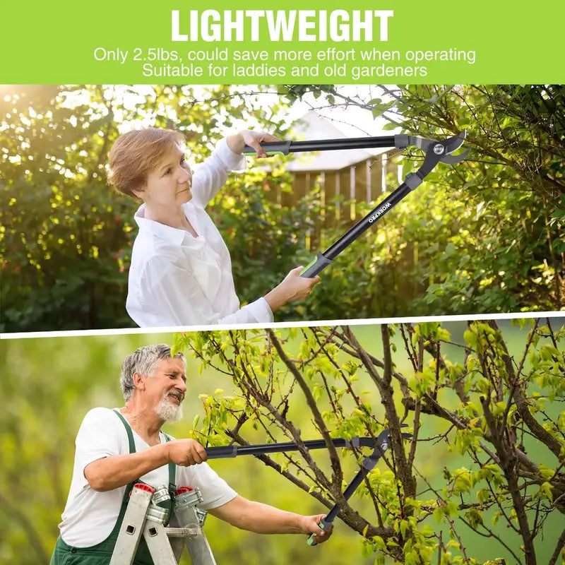 WORKPRO 27-Inch Bypass Lopper  Precision Garden Tree Trimming Tool