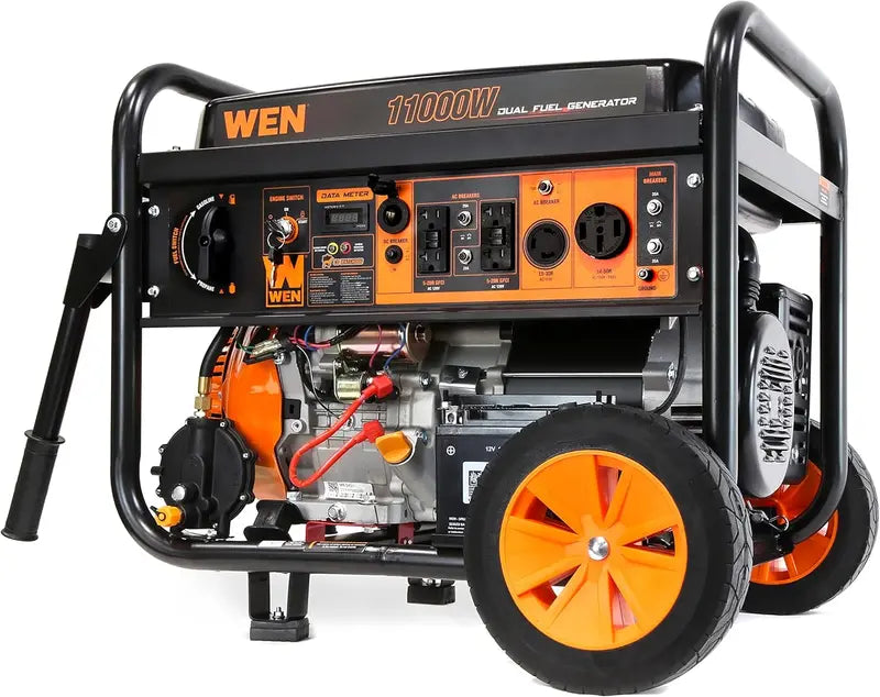 WEN Tri-Fuel Generator  14,500W 120V/240V Output for Gas, Propane, or Natural Gas
