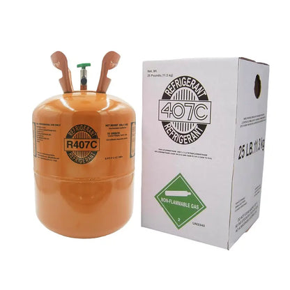 25 lb R407C Refrigerant  Widely Used Retrofit Alternative for R22 in Air Conditioning