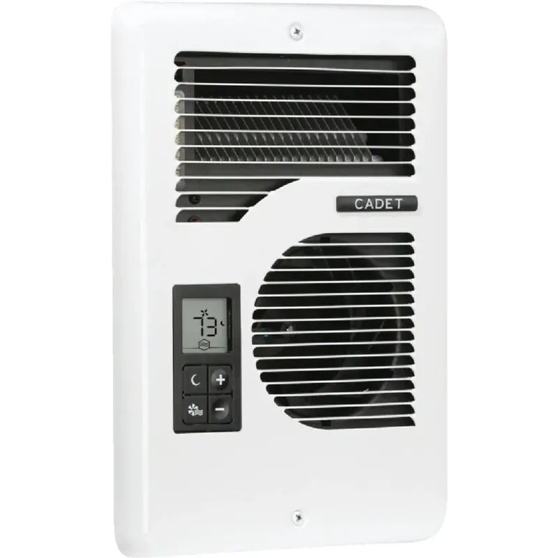 Cadet Energy Plus Wall-Mount Heater  Digital Thermostat, Multi-Voltage (120V/208V/240V), White Finish
