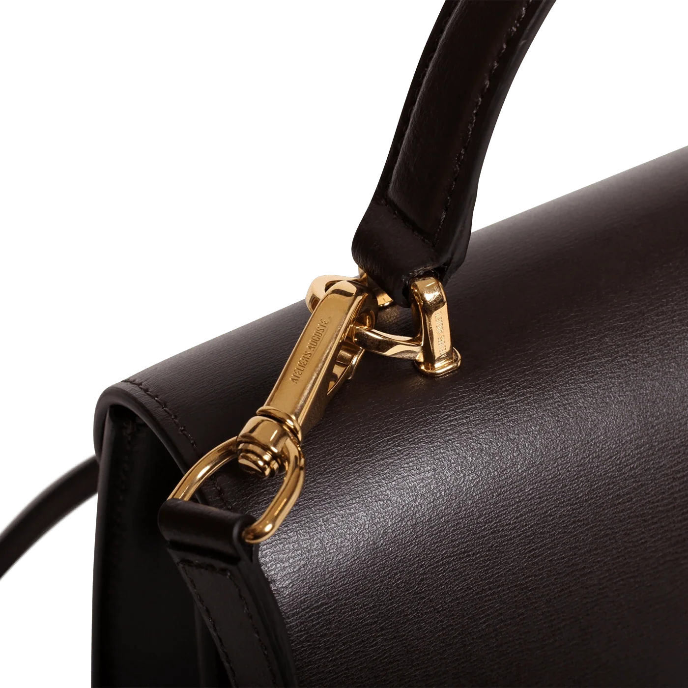 Capucine - Cuir Box Chocolat