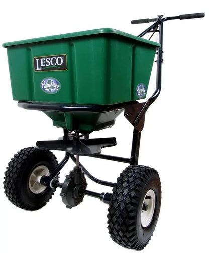 Scotts 50-Lb Broadcast Push Spreader  Adjustable Spread Rate for Lawns and Gardens