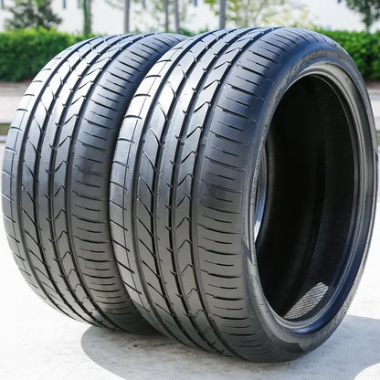 Set of 4 x 235/40R20 ZR 96Y XL High-Performance Tires  Precision Handling and Cornering for Luxury and Sports Vehicles