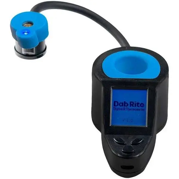 Dab Rite Digital Infrared Thermometer  Non-Contact Blue LCD Display for Fast, Accurate Readings