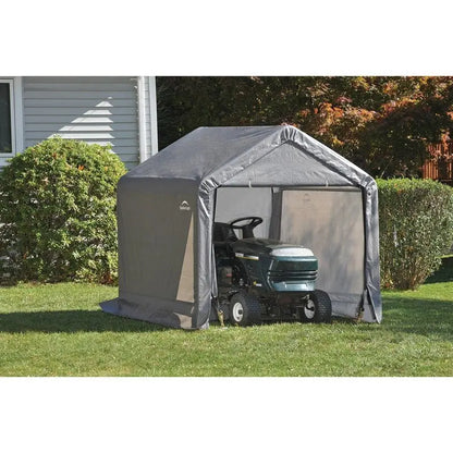 6-Foot Square Plastic Storage Shed